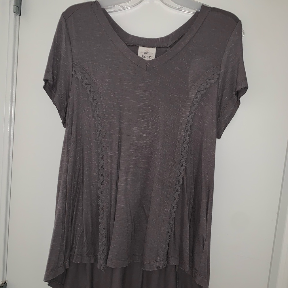 Gray blouse